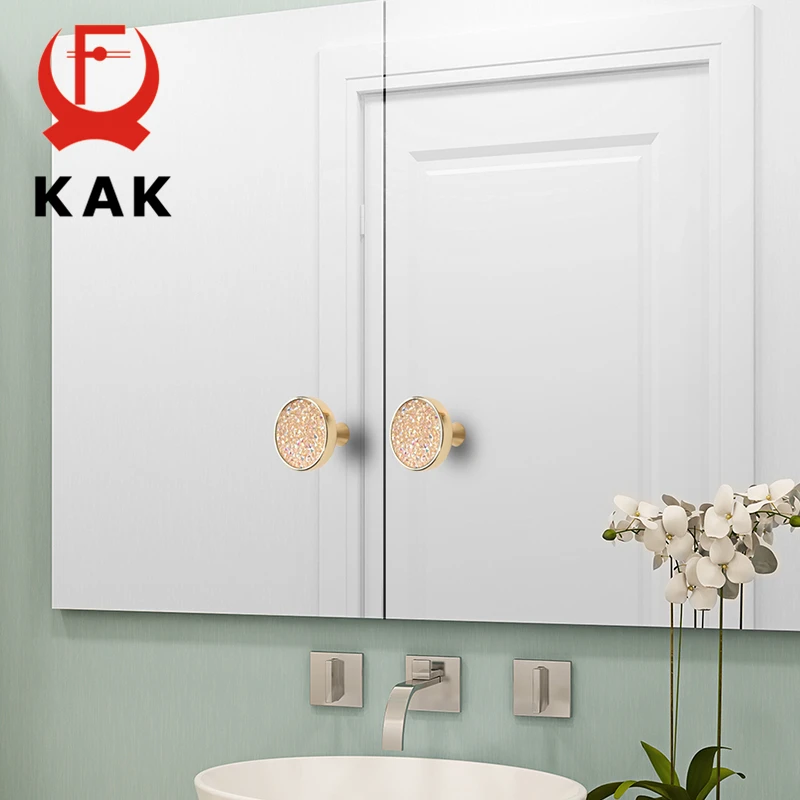 KAK модные настенные крючки золотая для шкафа ручки и декоративные выдвижных