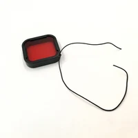 3-Pack Diving Filter Underwater Red Magenta Snorkel Color Filters for GoPro HERO 5 6 7 Black Suit Housing Case Lens Color Filter 2