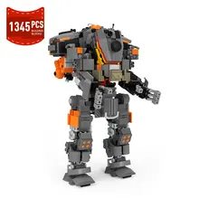 

MOC Titan Action Figure Robot Game Series Building Blocks Mecha Technical Military Hero War Anime Bricks Kits Children Toys