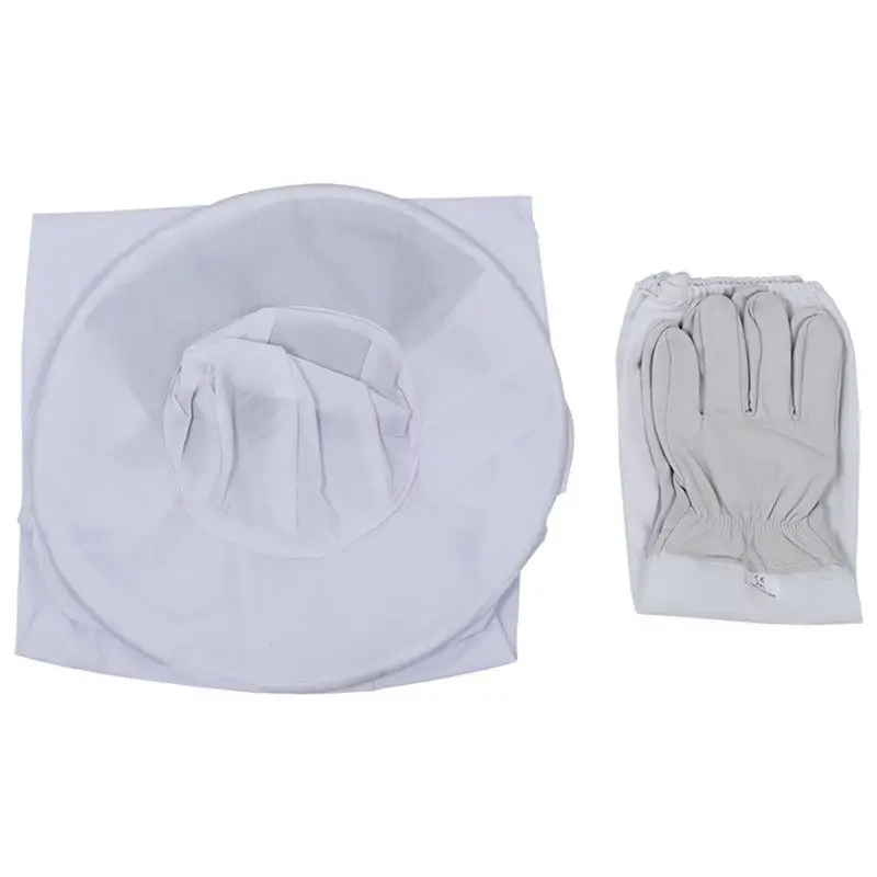 Топ с пчелами+ перчатки; костюм из овчины для пчеловодства