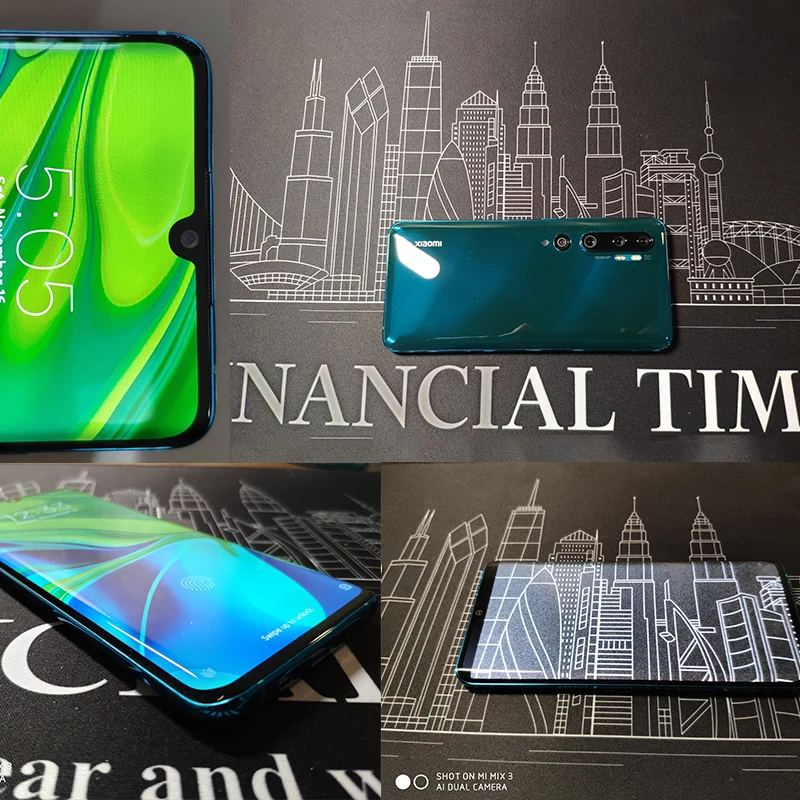 Глобальная версия xiaomi mi Note 10 Pro 8 Гб 256 Смартфон 108 МП пента камера 5260 мАч 30 Вт флэш