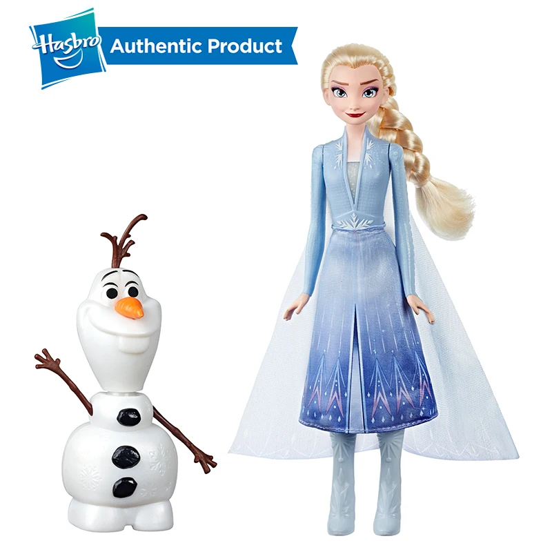

Hasbro Disney Frozen Talk and Glow Olaf And Elsa Dolls Remote Control Elsa Activates As a Birthday Present or Holiday Gift
