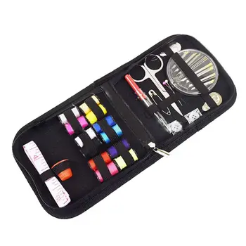 

Portable Travel Home Sewing Kit Case Needle Thread Tape Scissor Button Handcraft