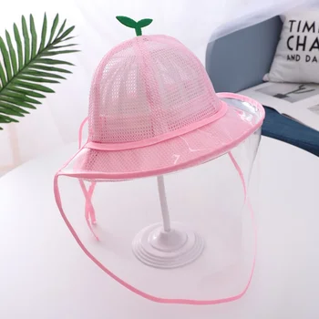 

Summer Children's Protective Hat Super Cute Fisherman's Hat Children's Sun Protection Net Cap 2