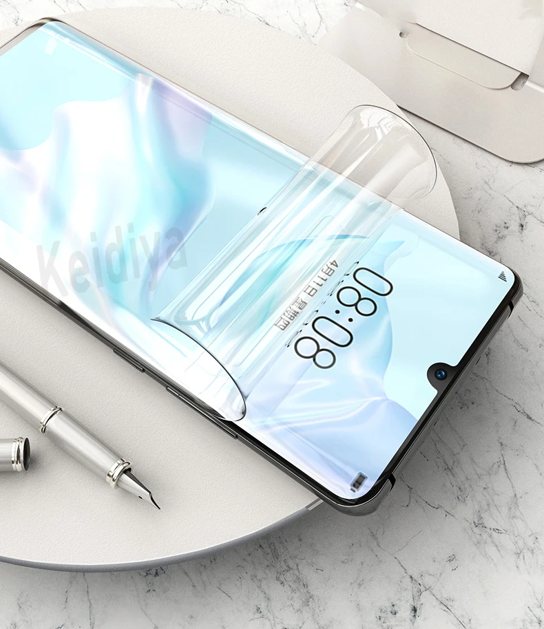 2 шт 200D Защита экрана для huawei P20 Lite P30 mate 30 Pro Полное покрытие Гидрогелевая пленка для mate 20 Lite X мягкая защитная пленка