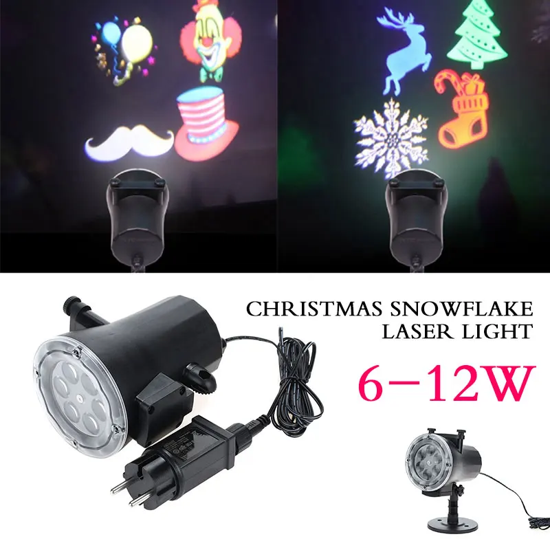 

Projector Lights Lawn Lamp LED Plastic Landscape Lamp Christmas Moving Xmas Birthday Portable Beautiful Indoor Outdoor Garden