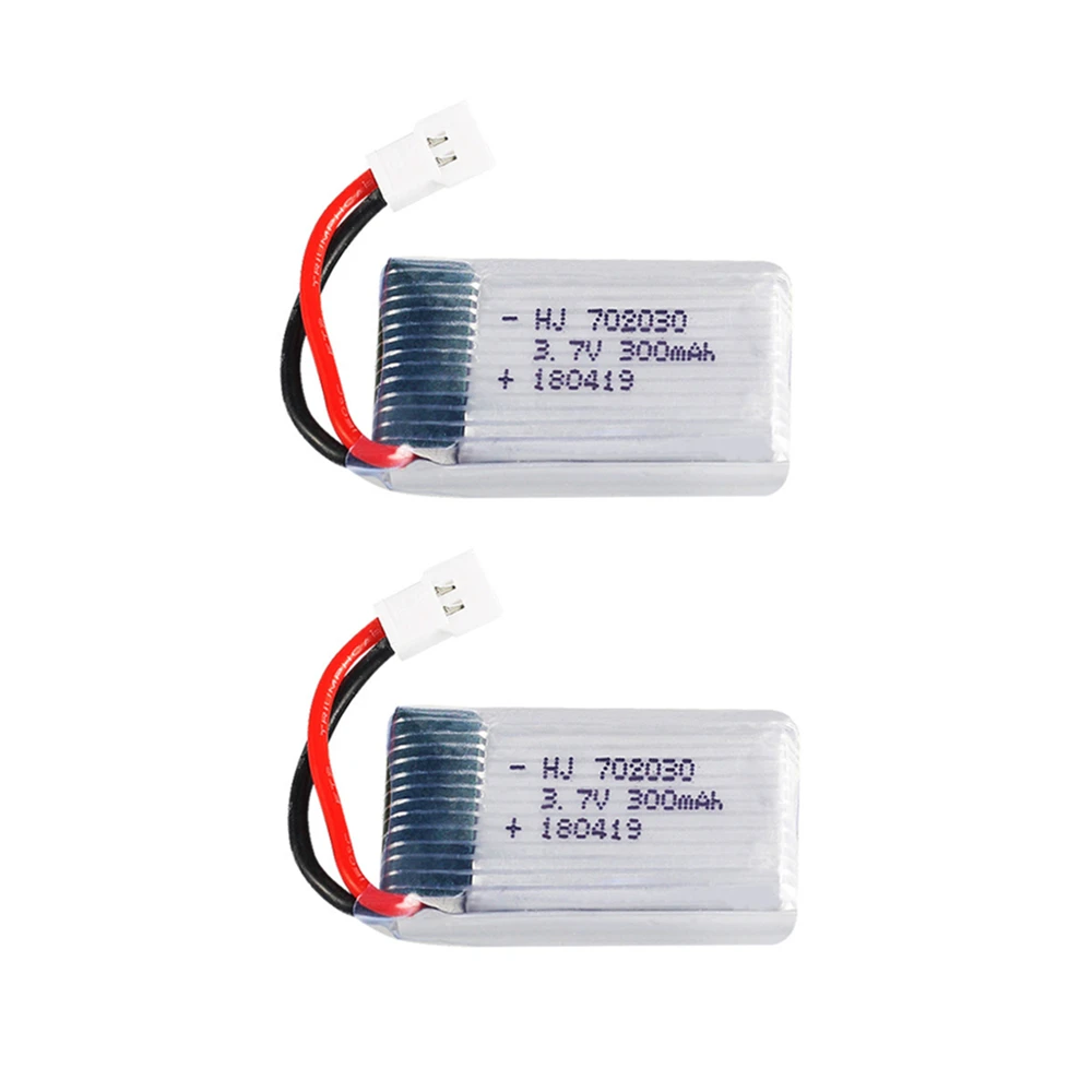 3,7 V 300mAh литий-полимерный Батарея с Зарядное устройство для Syma X11C Udi U816 U830 F180 E55 FQ777 FQ17W Hubsan H107 FY530 S39-1 Батарея - Цвет: 2pcs