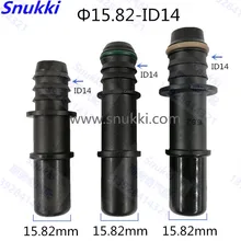 15,82 ID14 Соединительный наконечник топливной линии быстрый разъем SAE фитинги для топливной трубы авто пластик 5 шт. в партии