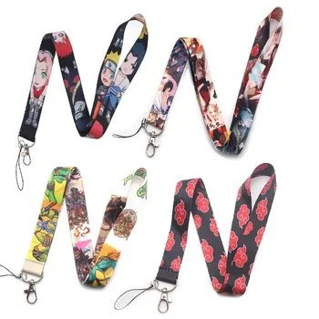 

Anime NARUTO Neck Strap Phone Key ID Card Holder Lanyard Key DIY Hang Rope Lanyards