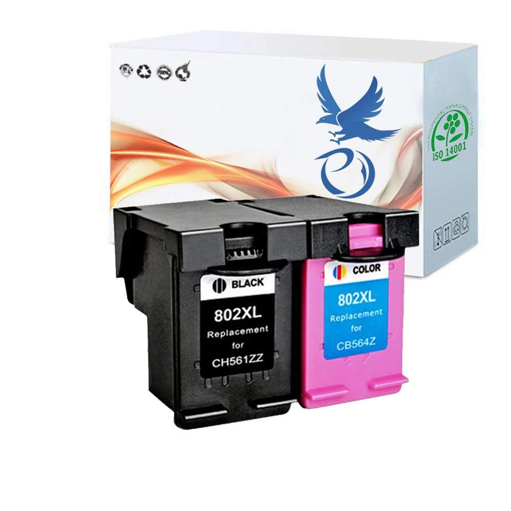 Cartuchos de tinta PY 802XL para impresora HP DeskJet 1050, 2050, 3050,  2150, 3150, 1010, 1510, 2540 - AliExpress Ordenadores y oficina