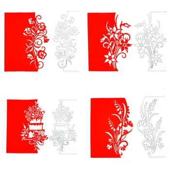 

OLOEY 2020 new flowers metal cutting dies stencils for DIY scrapbooking die cuts paper craft dies for card making