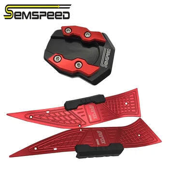 

Motorcycle CNC For Yamaha NVX155 Aerox155 Kickstand Side Stand Footrests Kit Foot Pegs Pedal NVX 155 150 125 2015-2018 2019 2020