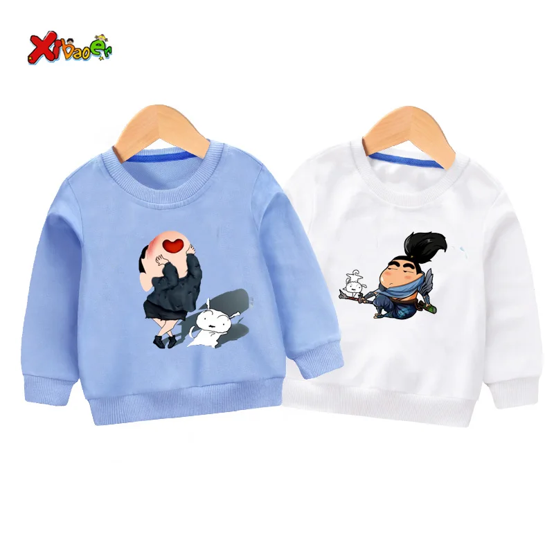

kids sweatshirts with print Boys Sweatshirt funny Pullover hoodies Clothes Casual Long Sleeve top cool Toddler Baby girl 2 years