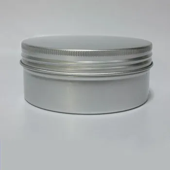 

30pcs,250g/250ml Screw cap Aluminum Cream Jar,sub- boxing,round box,after trying to travel points bottling,Refillable bottles