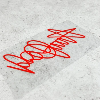 

Car Styling Vinyl Moto Racing Rossi Signature Auto Tail Window Body Sticker Decals