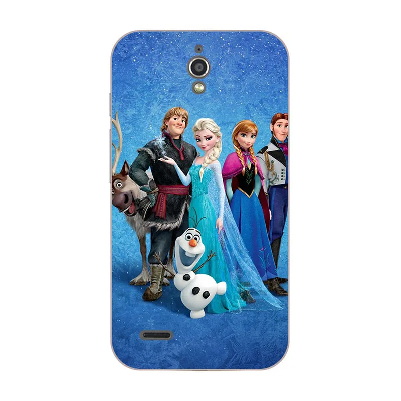 Мягкий чехол для huawei Ascend G610 G610s C8815 5,0 дюйма, задняя крышка, Силиконовый Модный текстурный мультяшный чехол для телефона, чехол с принтом - Цвет: Z06