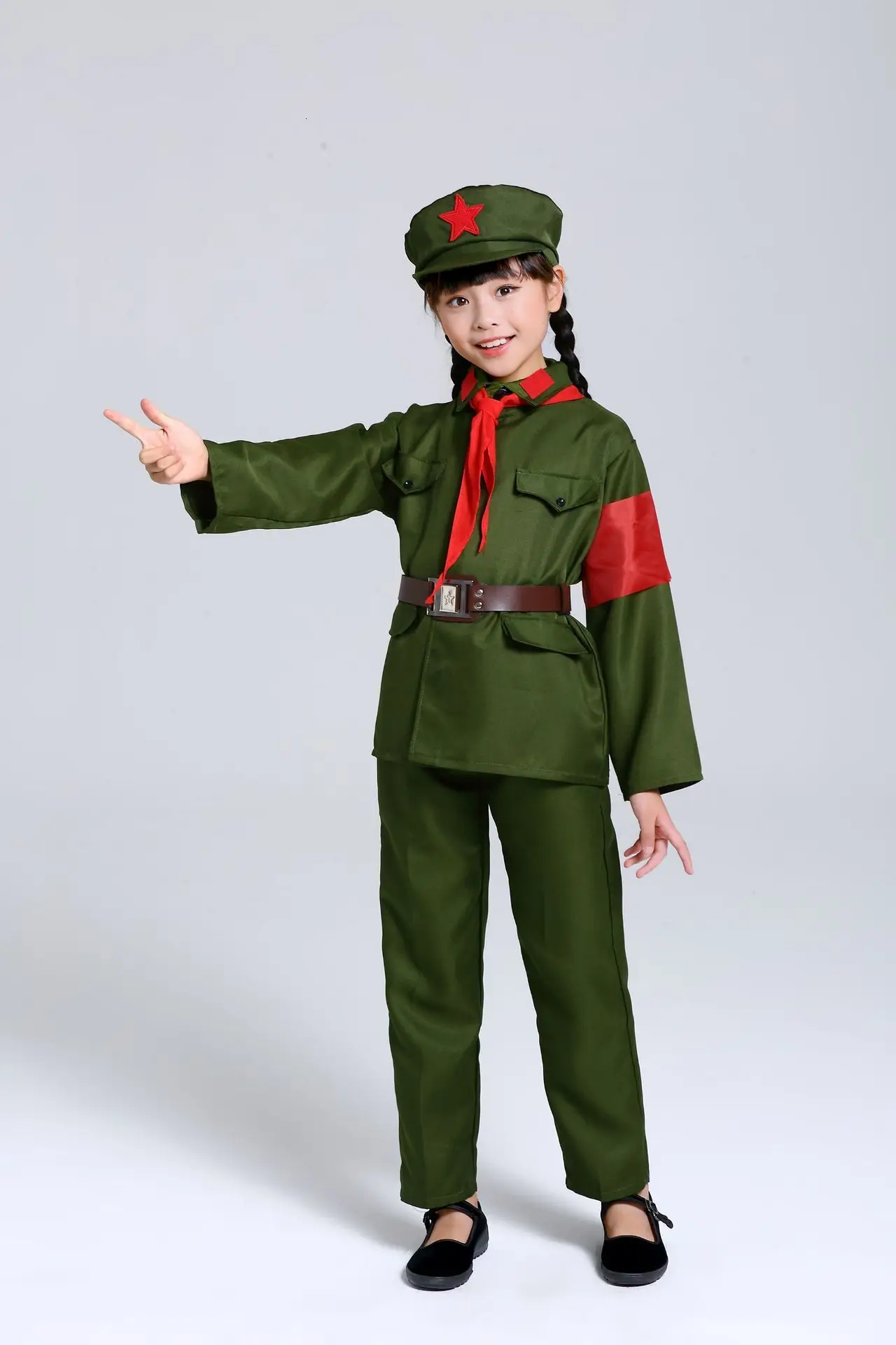 Детские тактические военные куртки, штаны, военная форма для девочек и мальчиков, охотничьи армейские танцевальные костюмы для женщин, Tatico, детская одежда для косплея, комплект - Цвет: 9