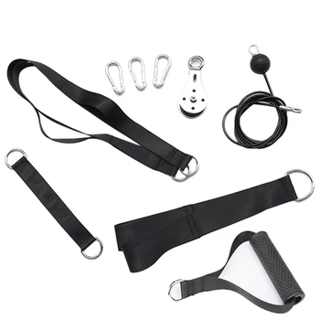

6Pcs Muscle Training Sport for Gym Fitness Strength Workout Single Lever Pulley Expander for Men