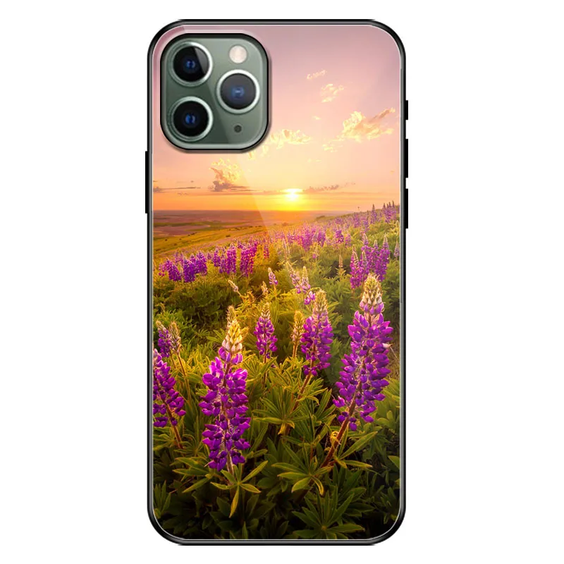 Geruide для iPhone 11 чехол, закаленное стекло для iPhone 11 Pro Чехол cubierta para Для iPhone 11 Pro MAX чехол