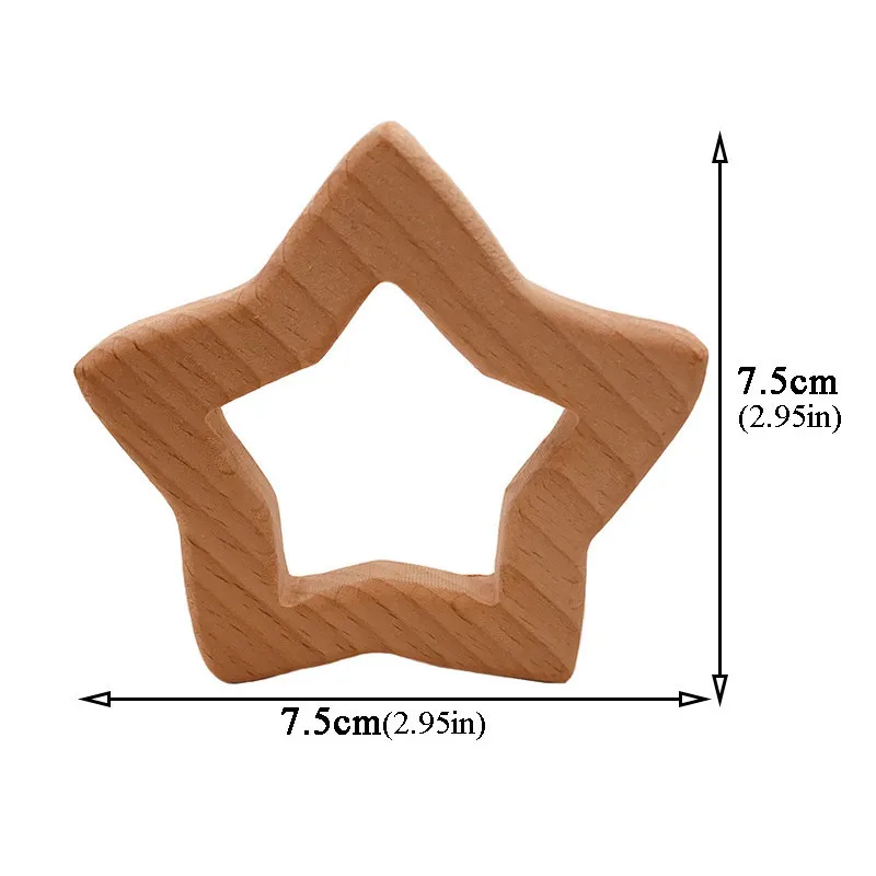 Wooden Teether 1 Детский деревянный Прорезыватель s пищевой бук дерево морские животные Черепаха коала КИТ черепаха деревянная форма соска деревянный Прорезыватель игрушки для новорожденных - Цвет: Wooden Teether 1