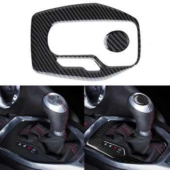 

Carbon Fiber Interior Trim Car Gear Shift Panel Case Trim Sticker Automobile Modified for Chevrolet Camaro 2017 2018 2019 Items
