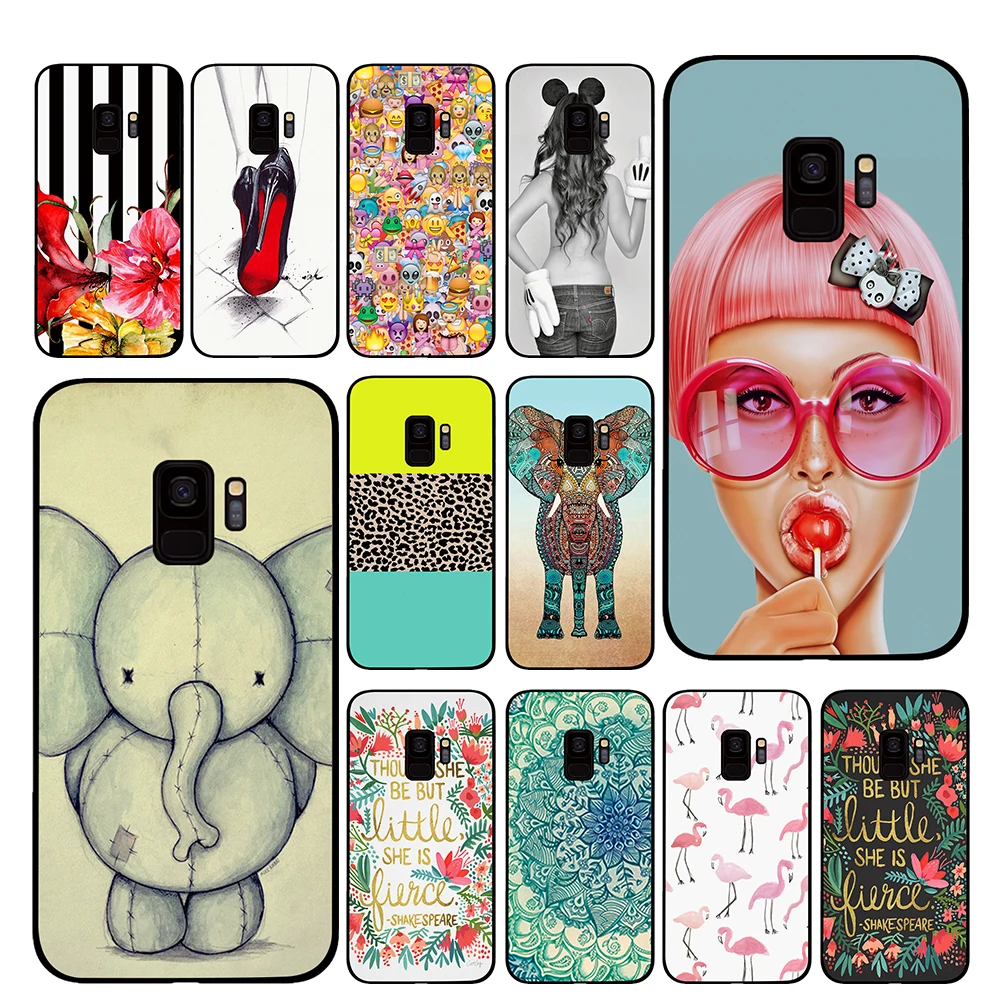 

color splash Case for Samsung Galaxy A6 A8 Plus A7 A9 2018 A5 2017 18 J530 J7 J8
