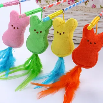 

3D Cute Plush Cat Toys Filled with Catnip adjustable Rope Toy for Cat Kitten Funny Playing Interactive toys Pet Cat Supplies Z