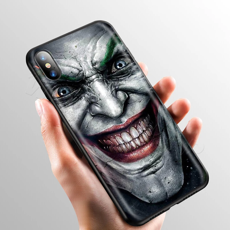 Чехол Webbedepp Joker для Apple iPhone 11 Pro XS Max XR X 8 7 6 6S Plus 5 5S SE - Цвет: 9