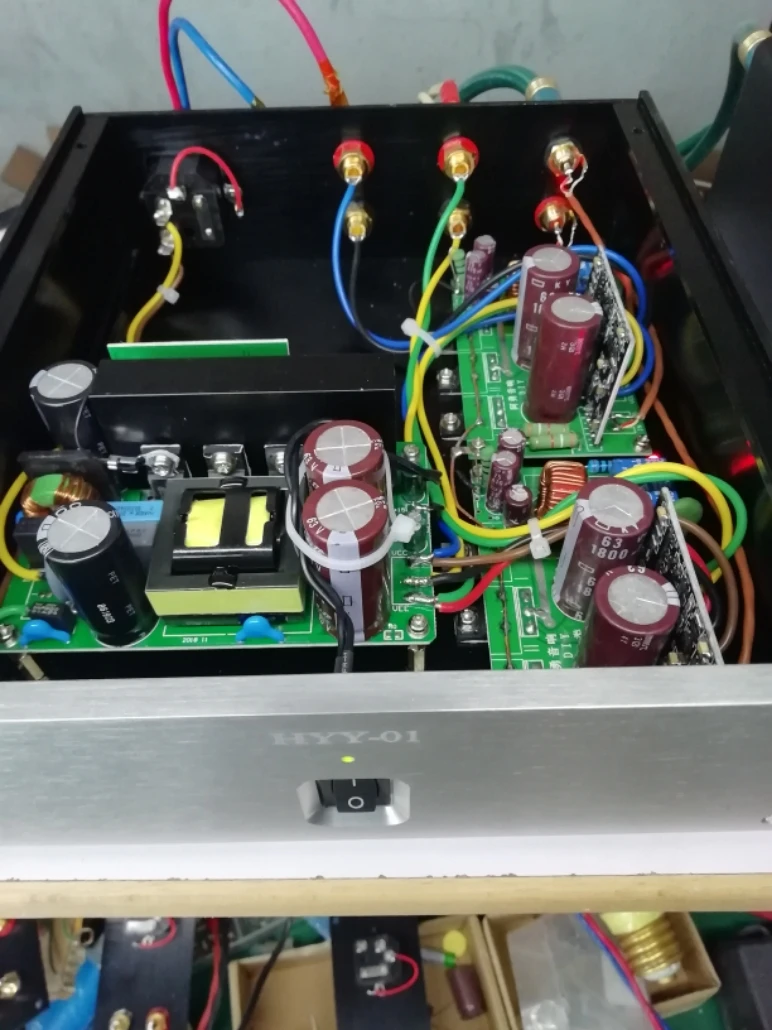 250 Вт x 2 стерео Hi-Fi класса D аудио усилитель мощности IRS2092+ IRFB4227 готовый усилитель