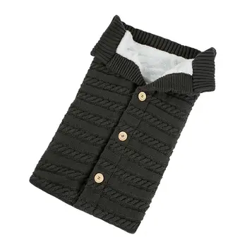 

Baby Sleeping Bag Outdoor Stroller Accessory Warm Acrylic Fibres Permeability Soft Durable Sleepsack Fleece Blanket