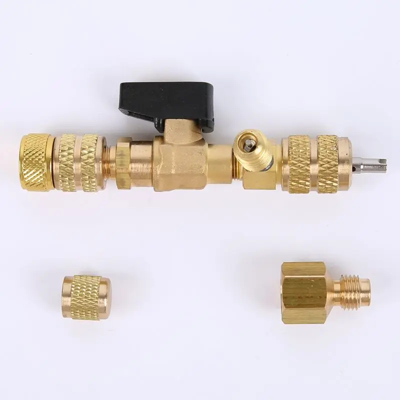 

HS-1430 air conditioning Refrigerant Valve Core removal Tool Sets for R22 R410A R404A R407C refrigeration
