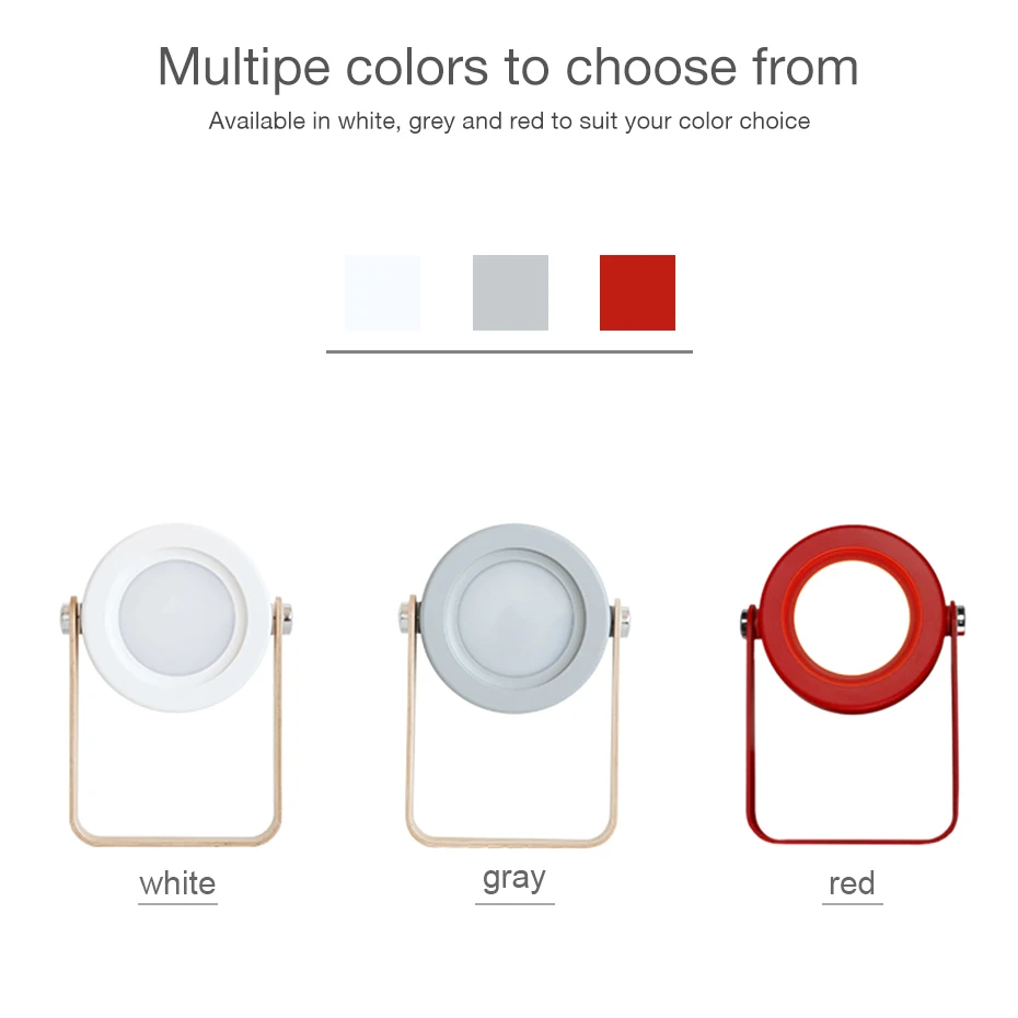 

Touch On/off Switch 3 Mode charging Rechargeable Led table Touch Lamp Desk lamps USB Flexible Reading Ring light for Children D4
