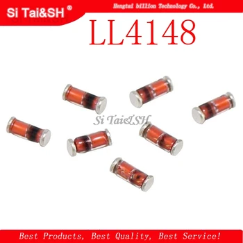 100pcs/lot LL4148 1N4148 LL34 SMD high-speed switching diodes