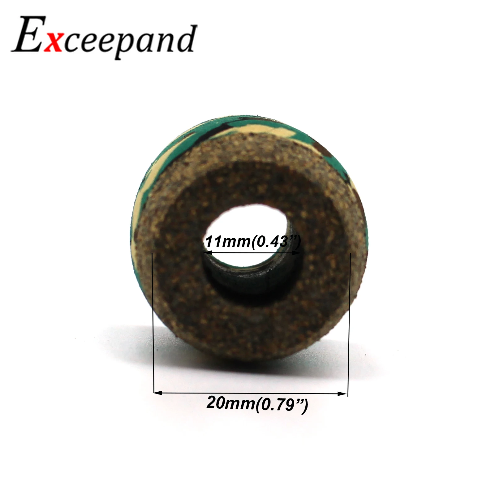 3 PCs/lot Exceepand Spinning Fishing Rod Handle Grip Rod Butt Section CAMO Handle Outdoor Fishing Replacement or Repair Parts