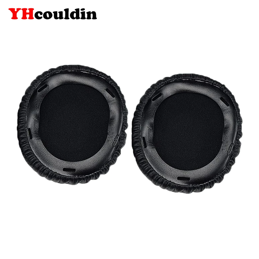 YHcouldin Replacement Ear Pads for Sony MDR 10RC Wireless Headphones Protein Leather Ear Cushions Soft Earpads Black and White