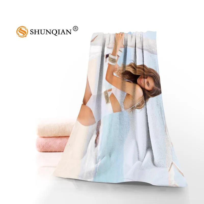 Пользовательские Zendaya Coleman 35x75 см полотенце для лица s лицевая Бамбуковая ткань для мытья волос быстросохнущее спортивное полотенце - Цвет: 15