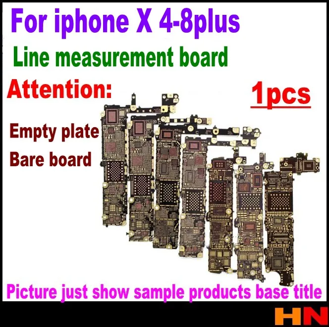 1 шт. для iphone X 8 8p 4 Φ 5 5c 4s 6 plus 6s 7 7plus материнская плата|Шлейфы мобильных телефонов| |