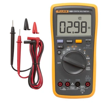 

Fluke 15B+ Digital Multimeter Auto Range 4000 Counts AC/DC Voltage Current Resistance Meter Capacitance Frequency Tester