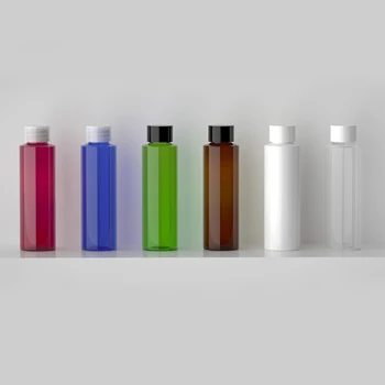 

50pcs 100ml Plastic Screw Cap for Bottles Body Lotion Liquid Refillable Detergent Pet Makeup Storage Containers Cosmetic bottle
