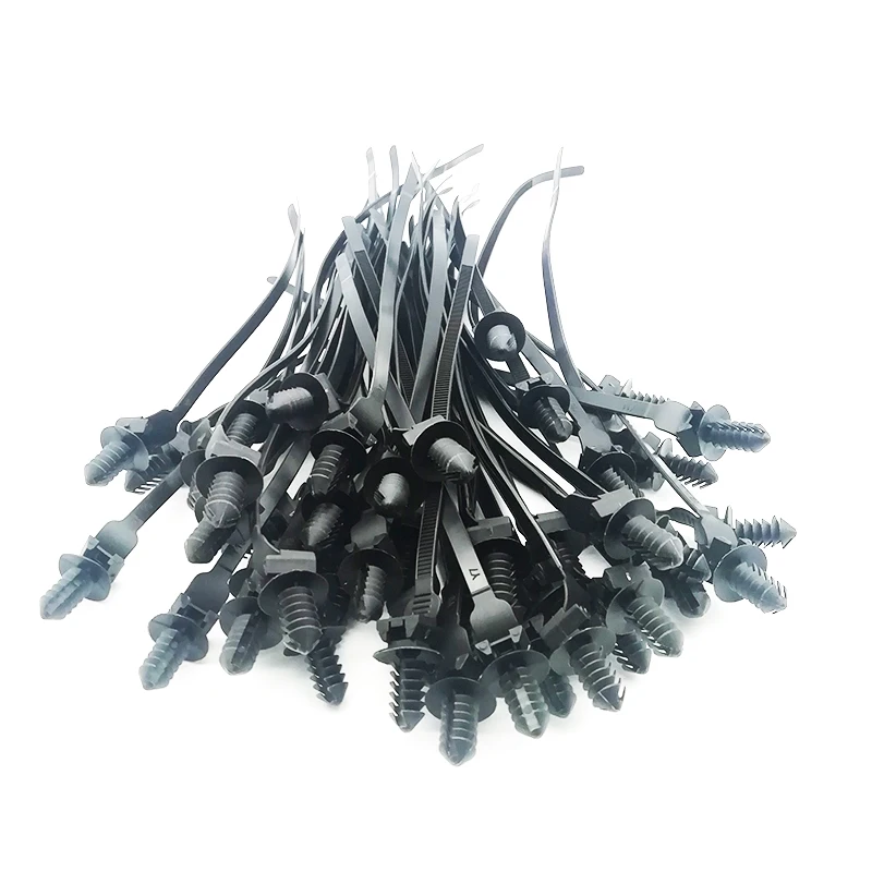 

Нейлоновые зажимы для крепления кабеля, 50 шт./лот