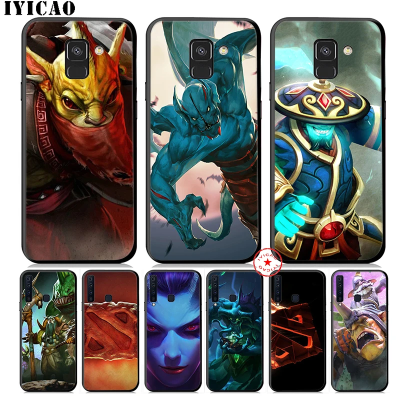 IYICAO Dota 2 игры мягкий чехол для телефона samsung Galaxy A9 A8 A7 J6 A6 плюс 2018 A5 A3 2016 2017