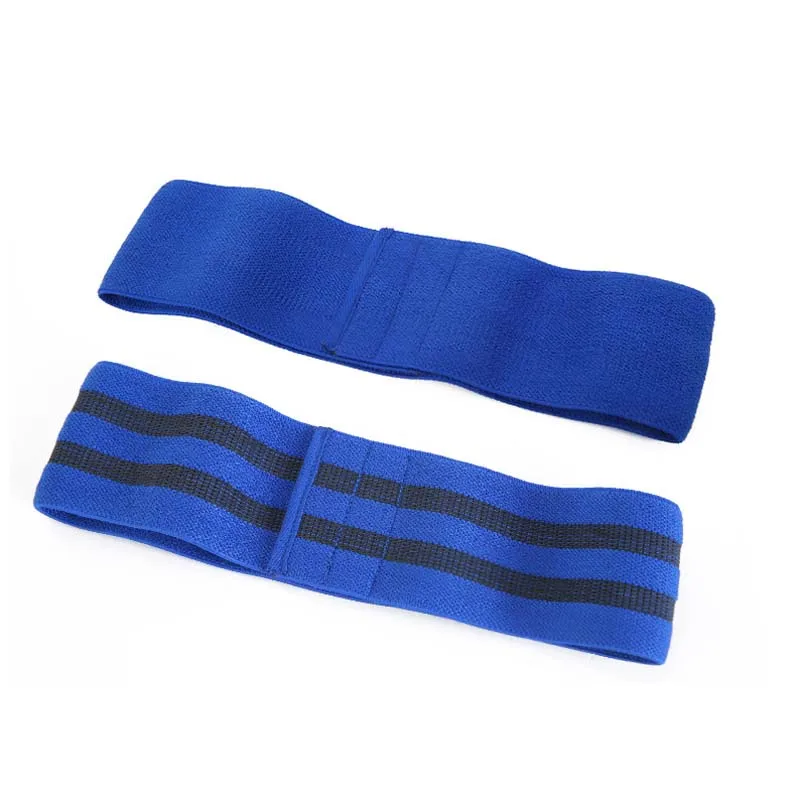 Йога Фитнес петля Бодибилдинг Фитнес резиновый Моток эластичной ленты Пилатес Упражнения физиотерапия эластичные резинки крест Fit - Цвет: Blue 1S