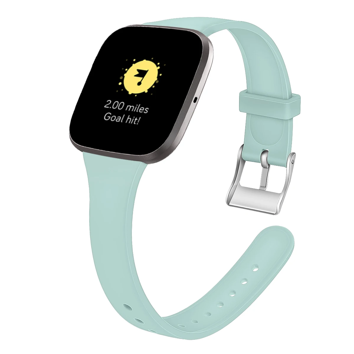 Для Fitbit Versa 2/Versa Lite мягкий силиконовый водонепроницаемый чистый цвет не токсичный сменный ремешок для часов выдвижной