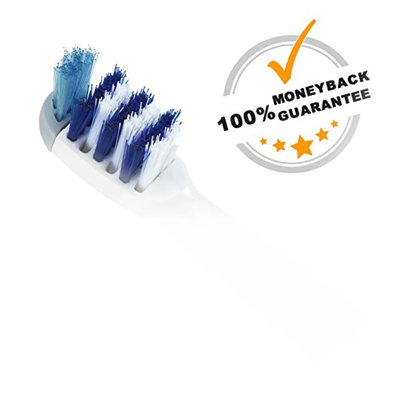 Replacement toothbrush heads compatible with Oral B Braun, 4 professional electric toothbrush heads for Oral B