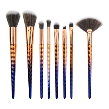 

10 Pcs Unicorn Makeup Brushes Set Foundation Eyeshadow Base Powder Blush Blending Brush Makeup Brush Professional Cosmetic Tools