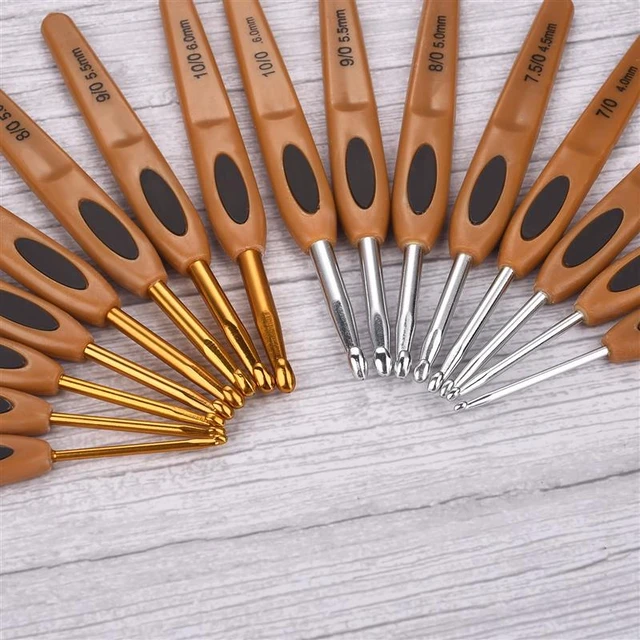 Handmade DIY Sewing Supplies and Accessories Wooden Handle Needle Crochet  Sewing Tools 1-3mm Crochet Hook Knitting Needles Set - AliExpress