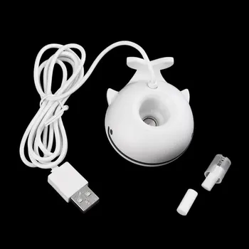 

Professional Cute Whale Shaped Humidifier Mini Air Purifier Portable USB Diffuser Universal Home Office Purifier