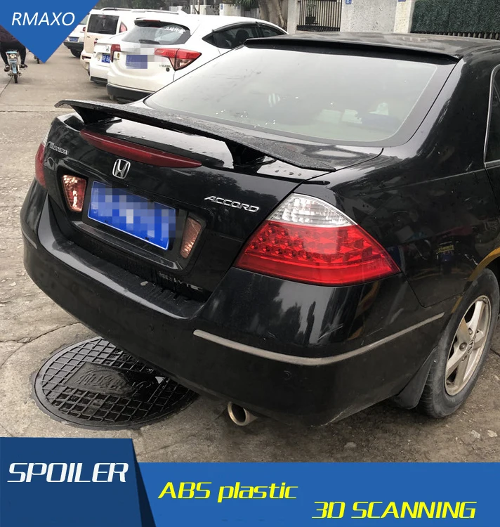 Для Honda Accord спойлер TYF ABS Материал заднее крыло автомобиля праймер цвет задний для