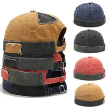 Кепка с потертостями для мужчин и женщин, Кепка с черепом, Кепка для повседневной носки, моряка, механика, шапочка, безрукавка, горро, тыква, мастер, шапка