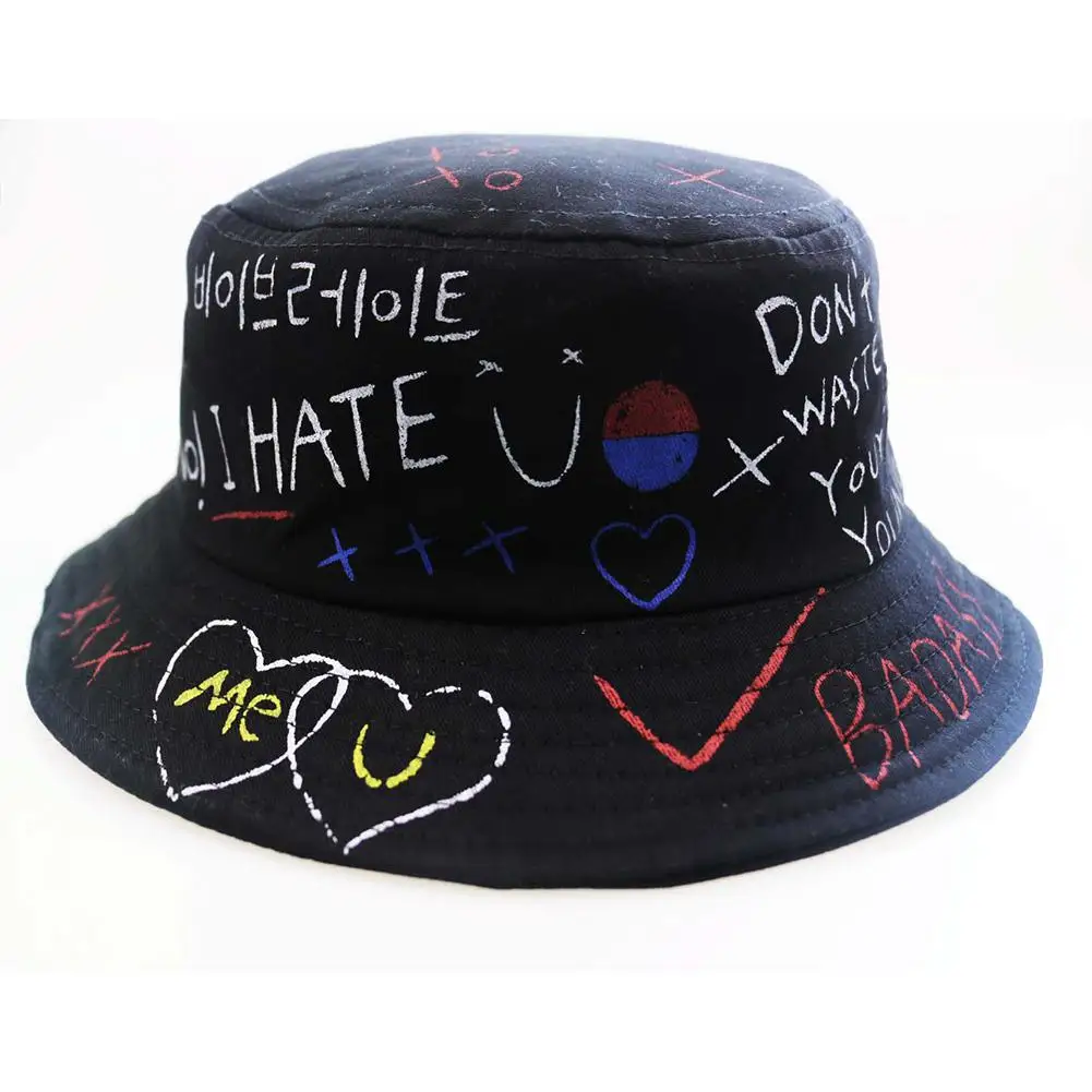 

Unisex Fashion Casual Neutral Graffiti Fisherman Sun Hat